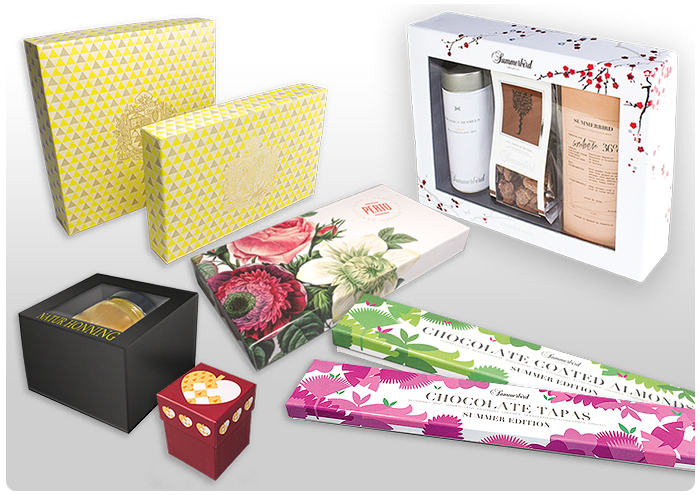 <B>Packaging for foods and chocolate.</B>